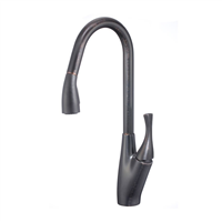 Pelican PL-8224 Single Hole Pull Down Kitchen Faucet - Oil Rubbed Bronze